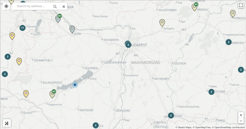 Bitcoin ATMs in Hungary